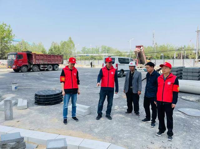 鄭州市市政工程建設中心開展平安宣傳進項目活動:市政工程
